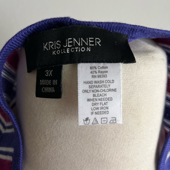 Kris Jenner kollection Cardigan. Brand new 3x. Qvc. NWT woman. - Picture 6 of 16